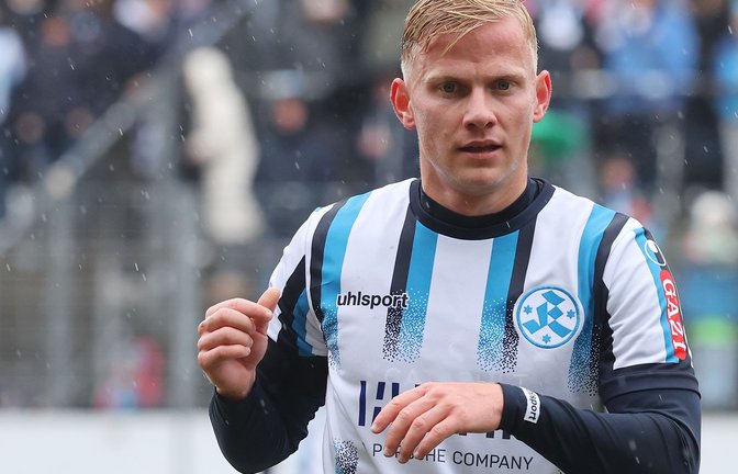 Per Lockl und die Kickers wollen ins WFV-Pokalfinale (Archivfoto).<span class='image-autor'>Foto: Baumann/Hansi Britsch</span>