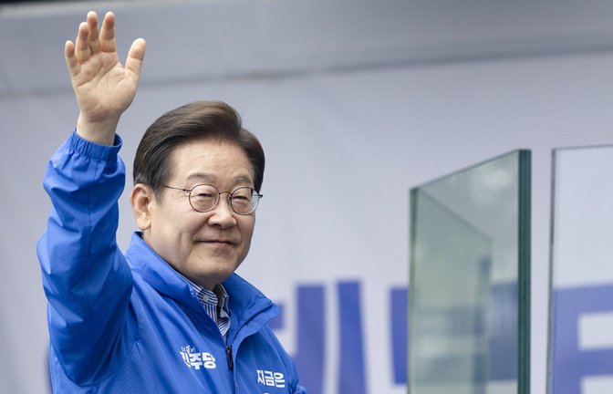 Politiker Lee Jae-myung.<span class='image-autor'>Foto: IMAGO/NurPhoto/IMAGO/Chris Jung</span>