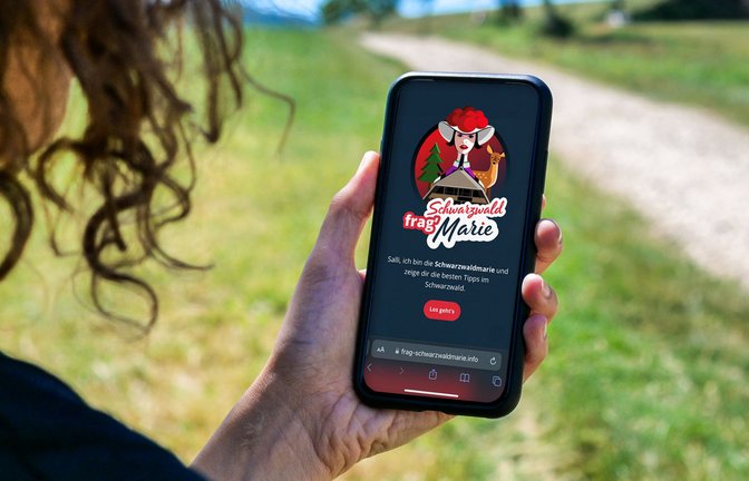 Lotsin per Smartphone: die „Schwarzwald-Marie“<span class='image-autor'>Foto: Jens Großkreuz/Schwarzwald Tourismus</span>