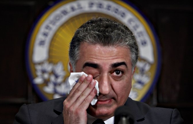 Schah-Sohn Reza Pahlavi preist sich im Westen als Machtoption für die Nach-Mullah-Zeit an.<span class='image-autor'>Foto: AP</span>