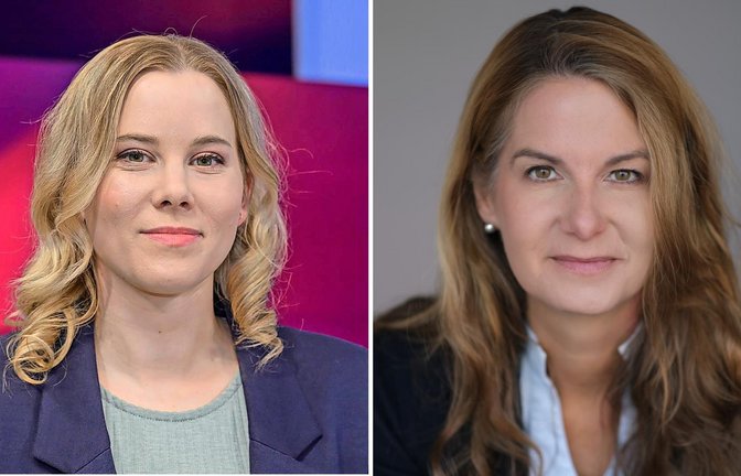 Tanit Koch (r.) folgt beim NDR auf Julia Ruhs.<span class='image-autor'>Foto: Imago</span>