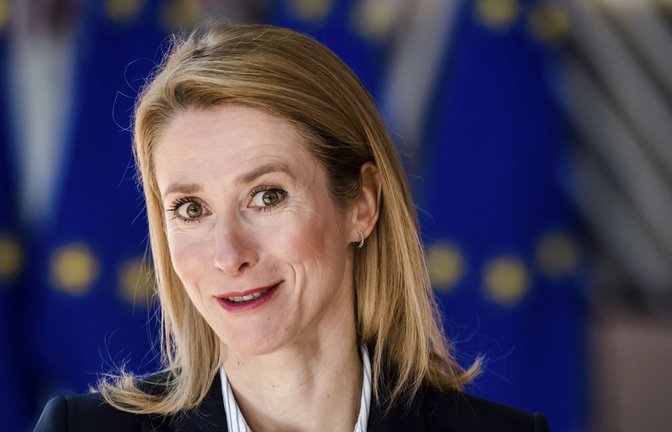 Kaja Kallas wird von Russland gesucht<span class='image-autor'>Foto: dpa/Geert Vanden Wijngaert</span>