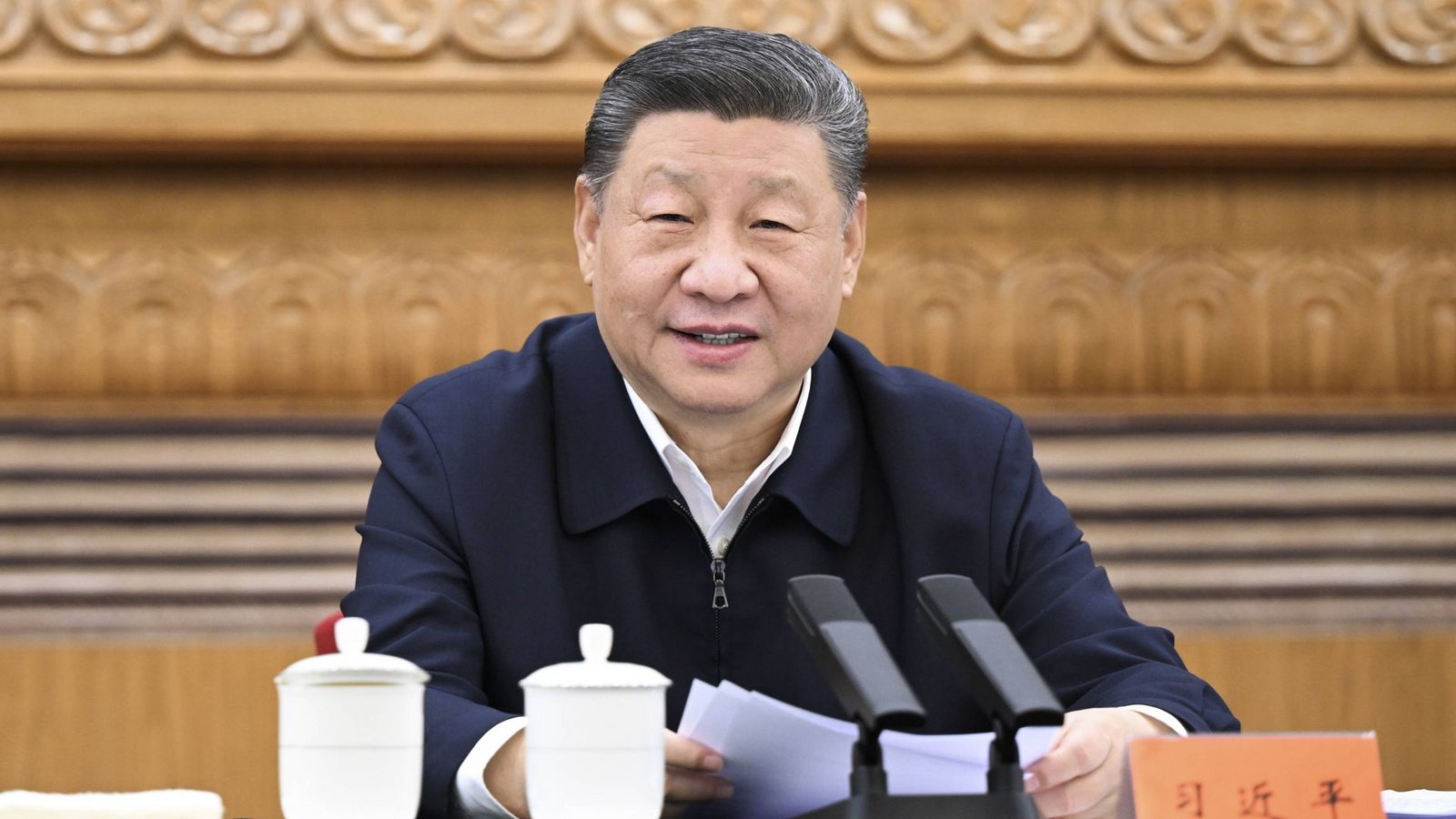 Die chinesische Regierung um Staatschef Xi Jinping will mit eigenen Zöllen auf die US-Zölle antworten. (Archivbild)Foto: imago//Xie Huanchi