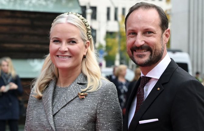 Norwegens neuer König Haakon und Königin Mette-Marit.<span class='image-autor'>Jens Kalaene/dpa</span>