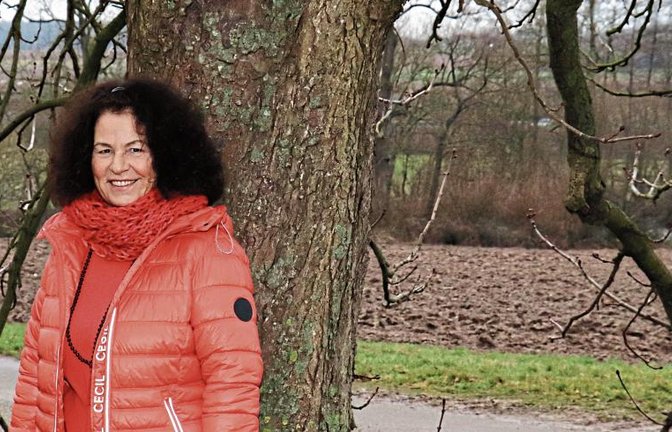 Spaziergänge in der Natur – wie hier an der Enz beim Leinfelder Hof – geben Joanna Kronenberg ebenfalls Kraft. Foto: Gergen