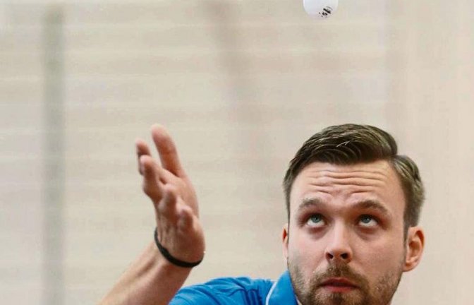 Mats Sandell zeigte sich als einziger Bietigheimer konkurrenzfähig. Foto: Baumann