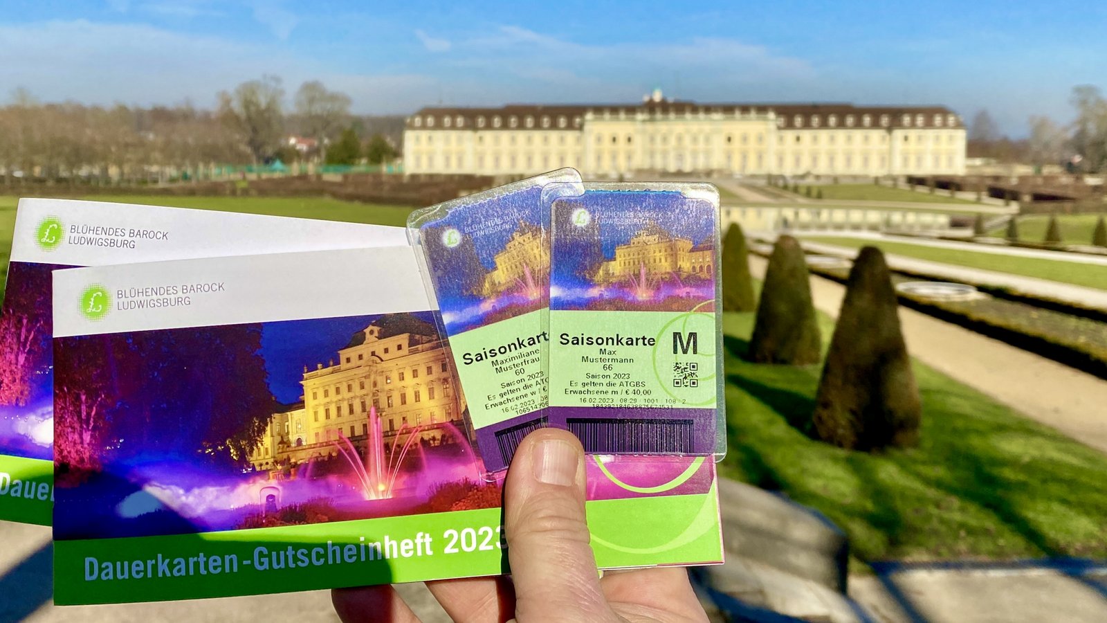 Blühendes Barock Blüba Dauerkarten Residenzschloss Foto:p