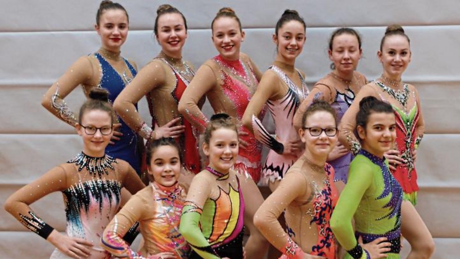 Für den TV Sersheim am Start: (hinten von links) das K-9-Team mit Lina Brenner, Mailin Widmann, Paula Kolb, Hanna Wilhelm, Ramona Wagner und Jasmin Tenzer sowie (vorne von links) das K-8-Team mit Alina Scharnow, Arisa Schneider, Sarah Scheffel, Mia Scharnow und Anja Rau Foto: privat Für den TV Sersheim am Start: (hinten von links) das K-9-Team mit Lina Brenner, Mailin Widmann, Paula Kolb, Hanna Wilhelm, Ramona Wagner und Jasmin Tenzer sowie (vorne von links) das K-8-Team mit Alina Scharnow, Arisa Schneider, Sarah Scheffel, Mia Scharnow und Anja Rau Foto: privat