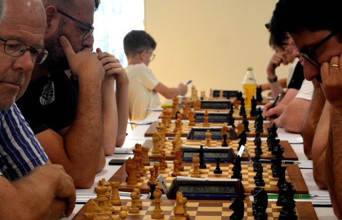 Schach, Bezirksmeisterschaft, Illingen, Foto: Stahlfeld