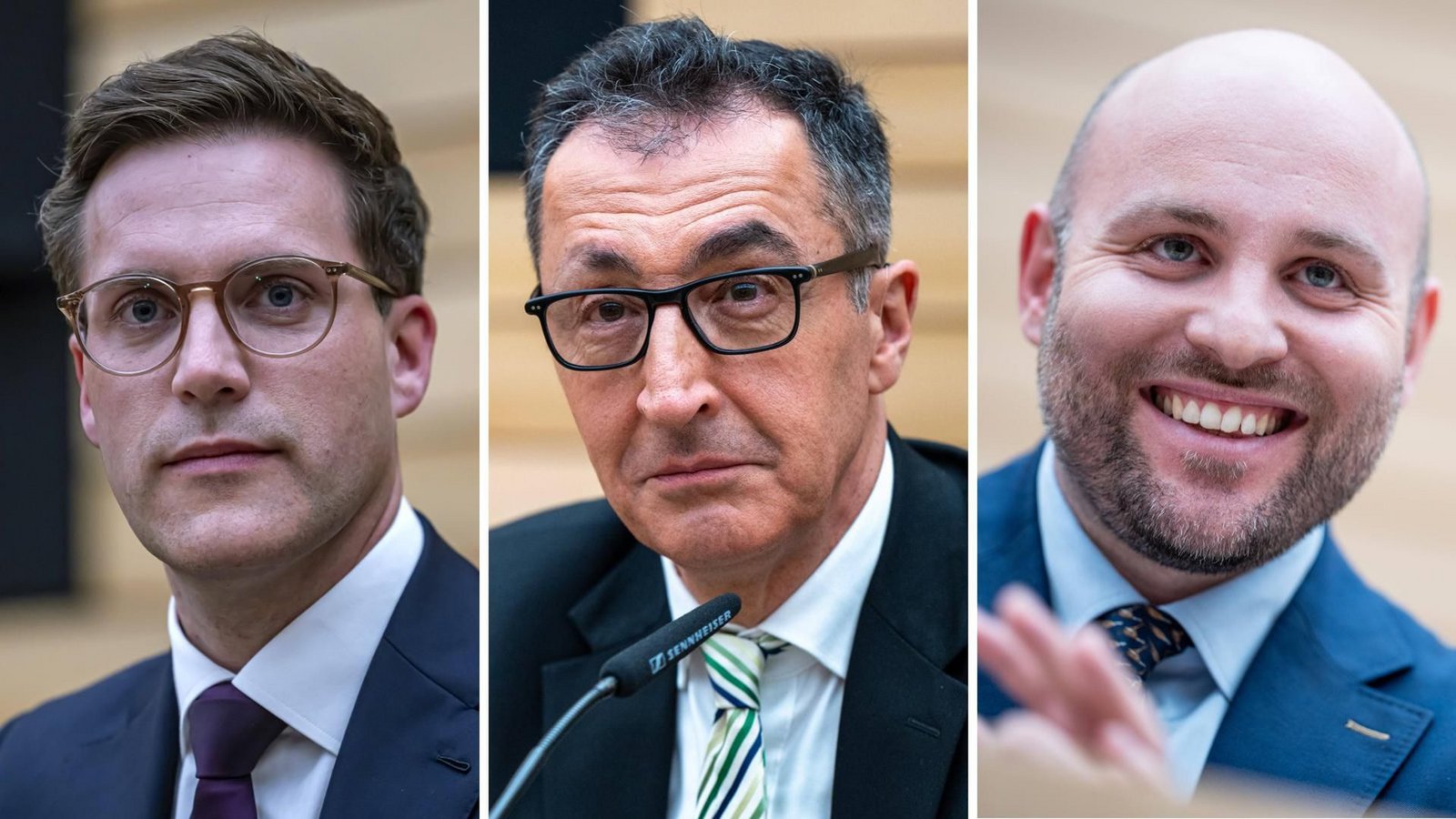 Vertreten drei Parteien mit unterschiedlichen Hochburgen: Manuel Hagel (CDU), Cem Özdemir (Grüne) und Markus Frohnmaier (AfD)Foto: IMAGO / Arnulf Hettrich / IMAGO / Sven Simon / IMAGO / Chris Emil Janßen Vertreten drei Parteien mit unterschiedlichen Hochburgen: Manuel Hagel (CDU), Cem Özdemir (Grüne) und Markus Frohnmaier (AfD)Foto: IMAGO / Arnulf Hettrich / IMAGO / Sven Simon / IMAGO / Chris Emil Janßen