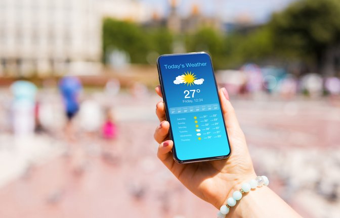 Kann das iPhone die Temperatur messen?<span class='image-autor'>Foto: Kaspars Grinvalds / shutterstock.com</span>