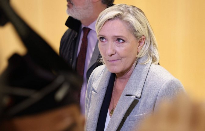 Musste am Montag vor Gericht erscheinen: Marine Le Pen.<span class='image-autor'>Foto: imago//Olivier Lejeune</span>