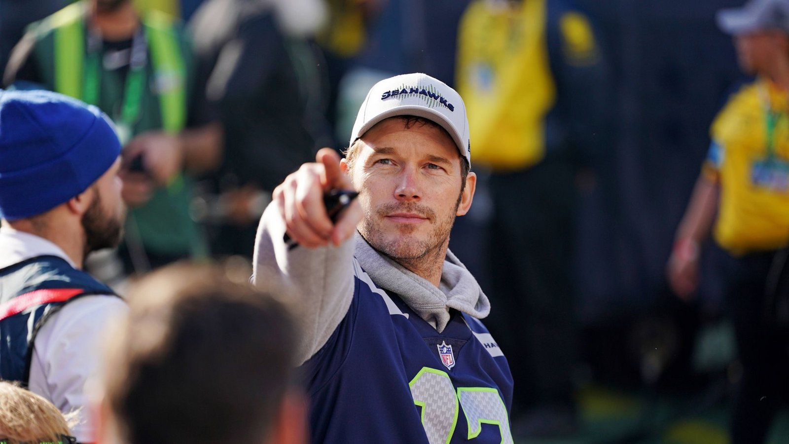 Seahawks-Fan: Schauspieler Chris PrattFoto: IMAGO/Imagn Images