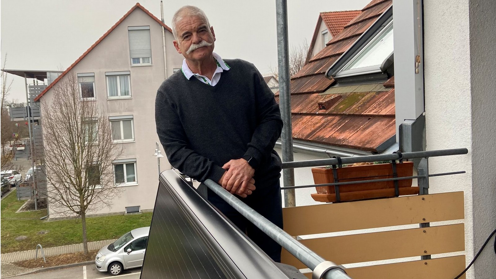Michael Breuninger bedauert, dass er die Module einfach installiert hat. Aber jetzt, sagt er, zieht er es durch.Foto: privat Michael Breuninger bedauert, dass er die Module einfach installiert hat. Aber jetzt, sagt er, zieht er es durch.Foto: privat