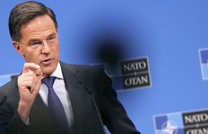 Der neue Nato-Generalsekretär Rutte will die Abwehrfähigkeit der Nato auch gegen hybride Angriffe aus Russland weiter stärken.<span class='image-autor'>Foto: dpa/Virginia Mayo</span>