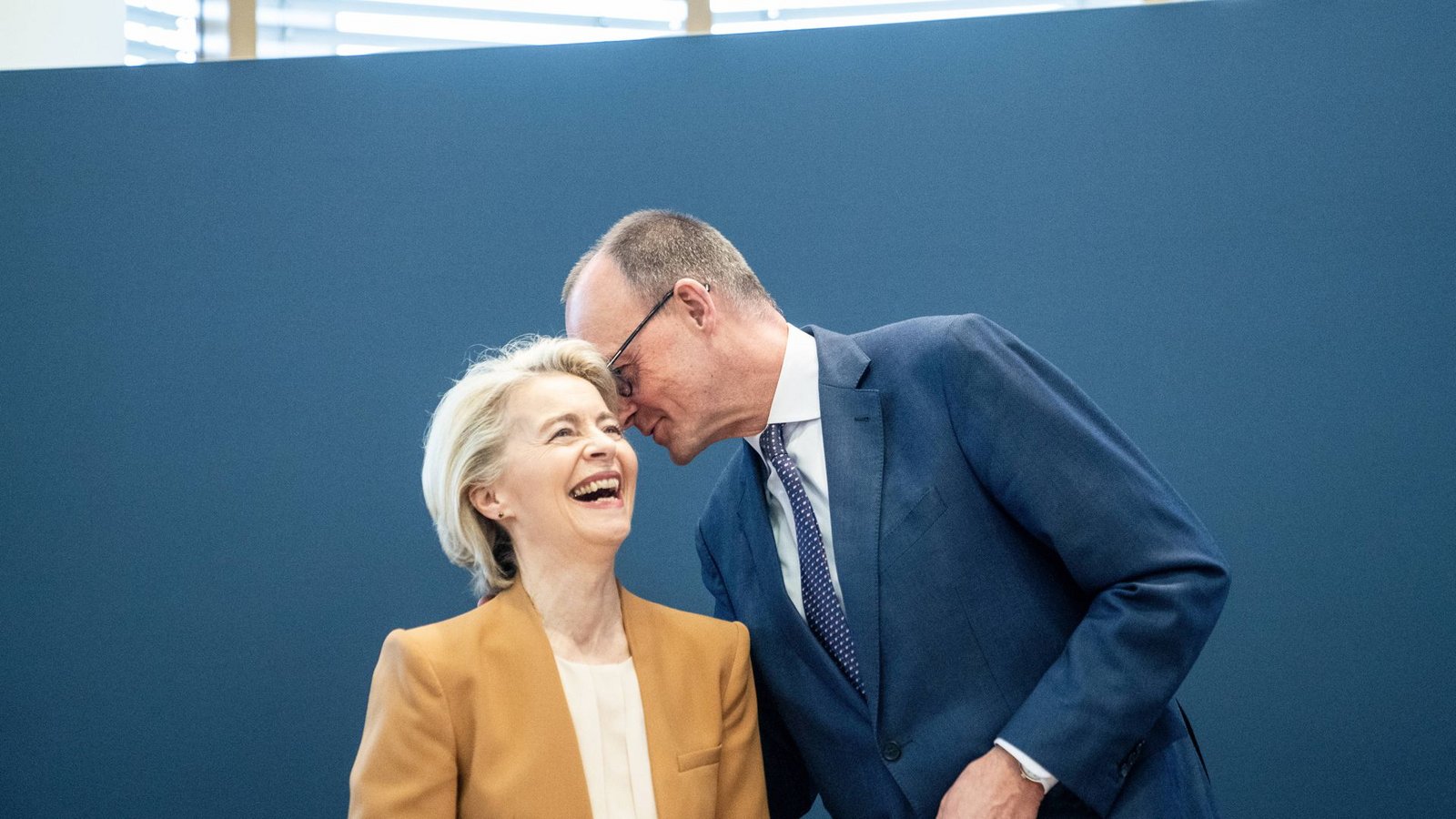 Vor dem Krisengipfel trifft CDU-Chef Friedrich Merz die EU-Kommissionspräsidentin Ursula von der Leyen – die Erwartungen aus Brüssel an ihn sind riesig (Archivbild).Foto: /Chris Emil Janßen