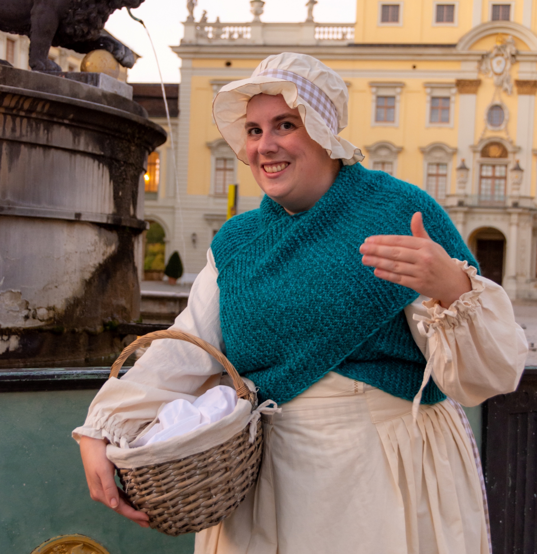 Lebendige Geschichte gibt es im Schloss