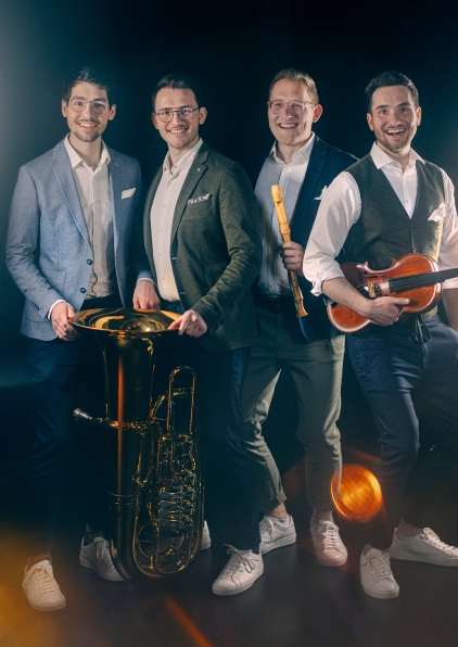 Hanke Brothers Klassik Jazz Pop Musik Brüder Klosterkonzerte Maulbronn Foto: Theresa Pewal