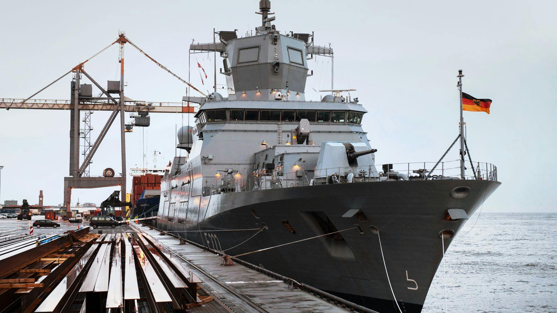 Die Fregatte Baden-Württemberg ist 2019 in Dienst gestellt worden.<span class='image-autor'>Foto: dpa/Ingo Wagner</span>