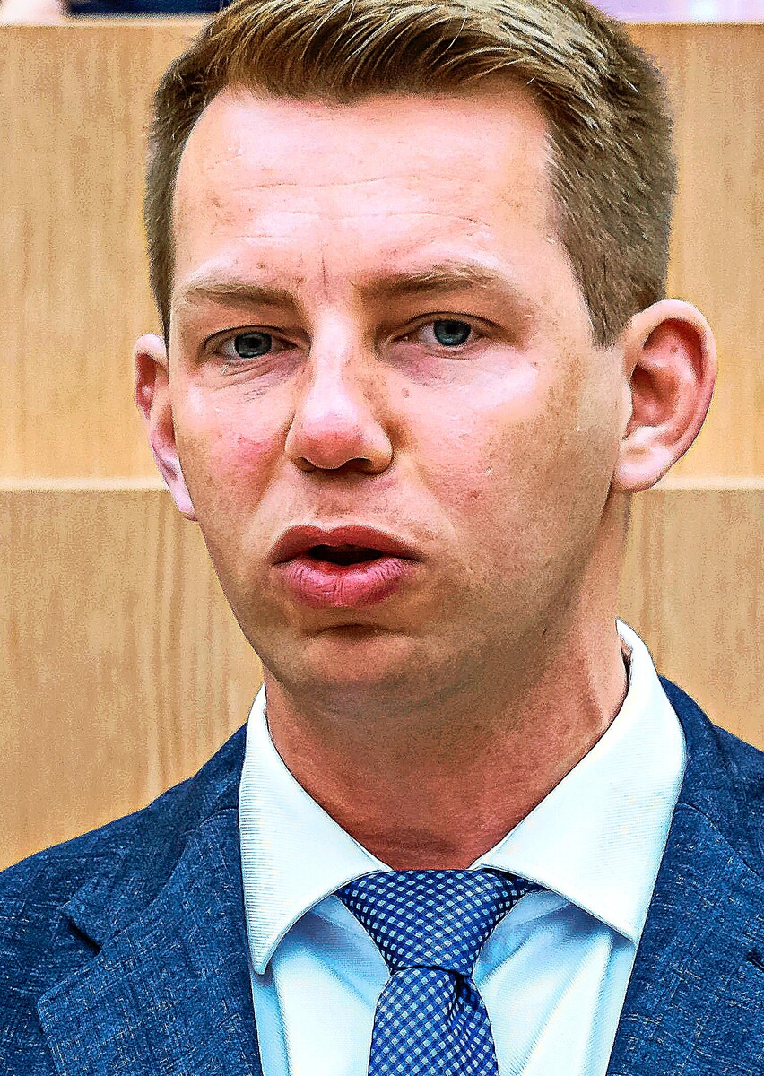 Friedrich Haag spricht im Landtag – solche Bilder wird es die nächsten Jahre nicht mehr geben.<span class='image-autor'>Foto: Imago/Arnulf Hettrich</span>