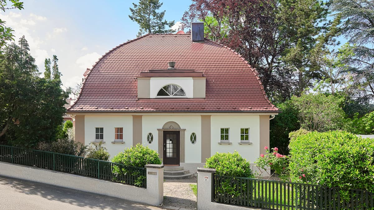 Die ehemalige Villa Kauffmann wurde 1923 von den Stuttgarter Architekten Werner Klatte und Richard Weigle realisiert.<span class='image-autor'>Gregor Neschel</span>